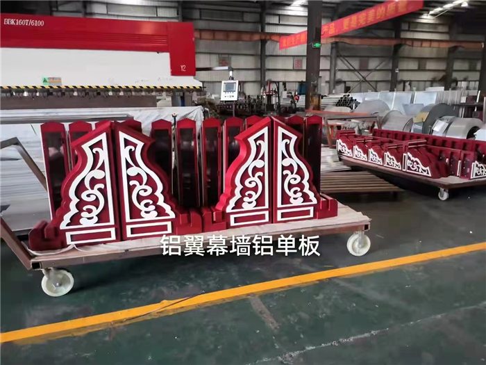 鋁代木、鋁合金仿古構件定制